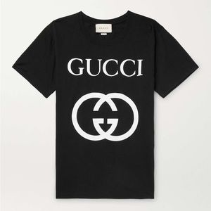 GUCCI OVERSIZE T-SHIRT WITH INTERLOCKING G